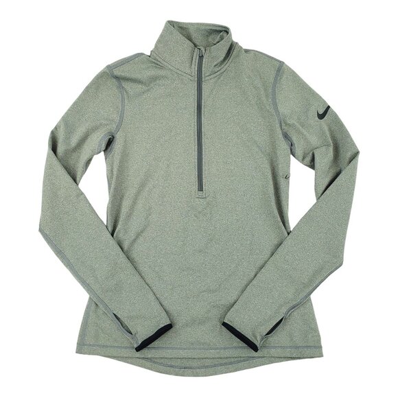 Nike Women's Dri Fit Size Medium Thumb Holes Long Sleeve Running Jacket NWOT - Picture 1 of 9